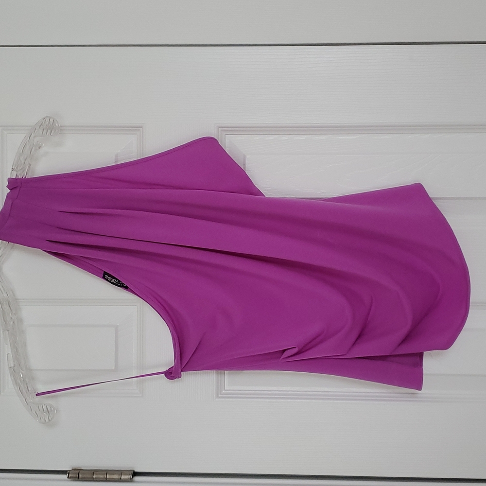 Express one shoulder top
